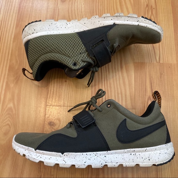 olive green acg boots